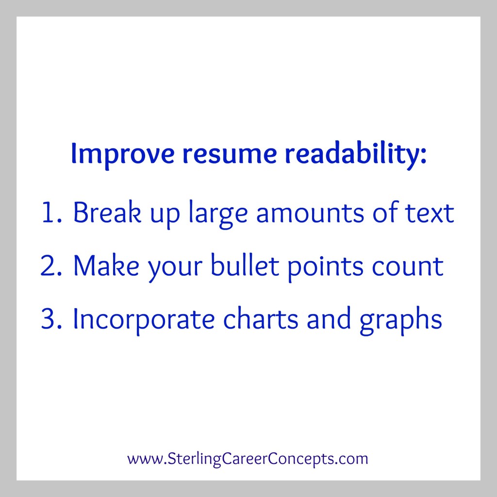 3 tips for better resumes