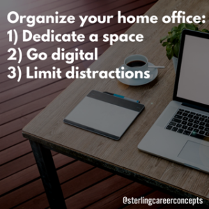 Tips for organizing your home office